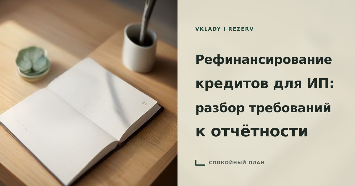 Иллюстрация к статье «Рефинансирование кредитов для индивидуальных предпринимателей»